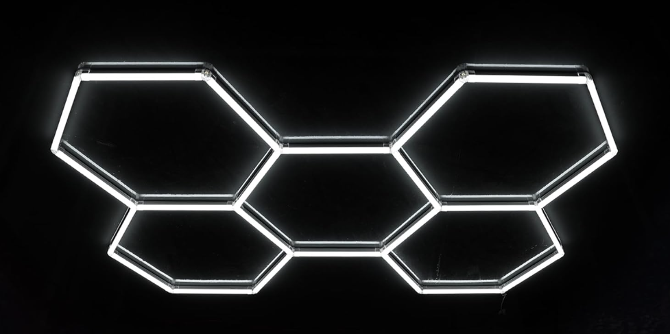 5 Grid Hex light