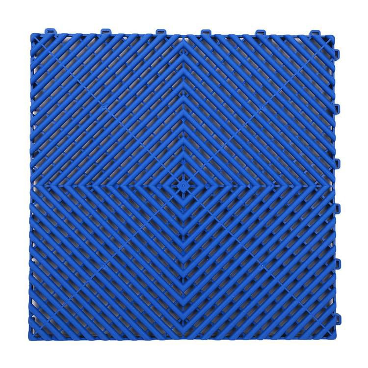 Interlocking Floor Tile 400mm x 400mm x 18mm - 30 Pack -  BLUE